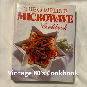 Vintage 80’s Cookbook - The Complete Microwave Cookbook by Judith Ferguson
